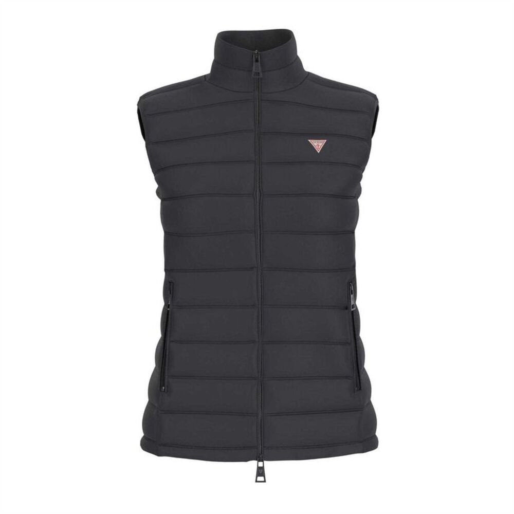 Guess Womens/Ladies Quilted Vest / Jet Black